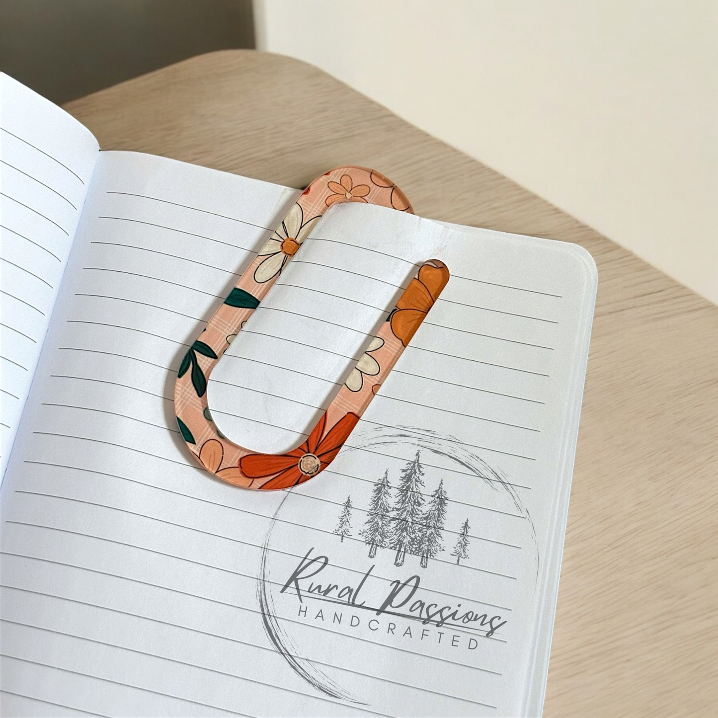Flowers Jumbo Paper Clip