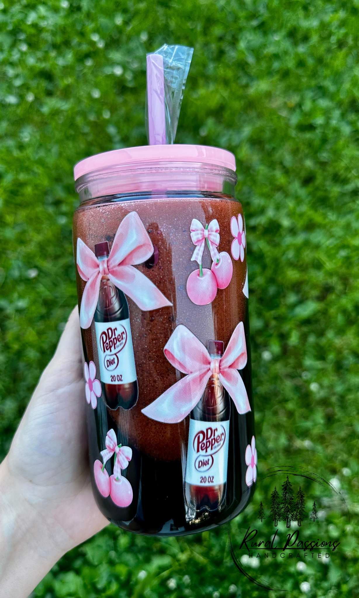 Diet Peppy Fizzy Snow Globe 12oz