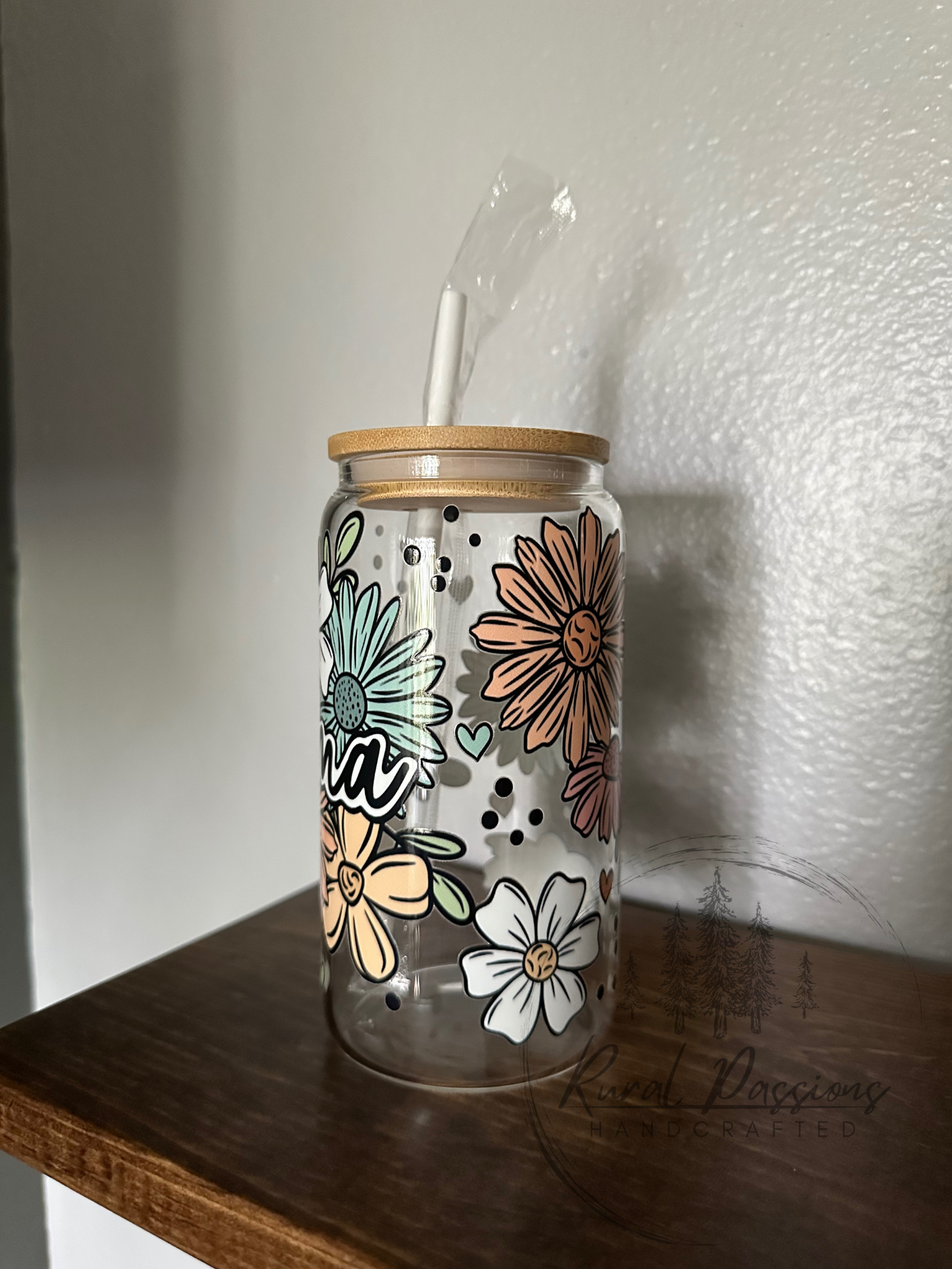 Mama 16oz Glass