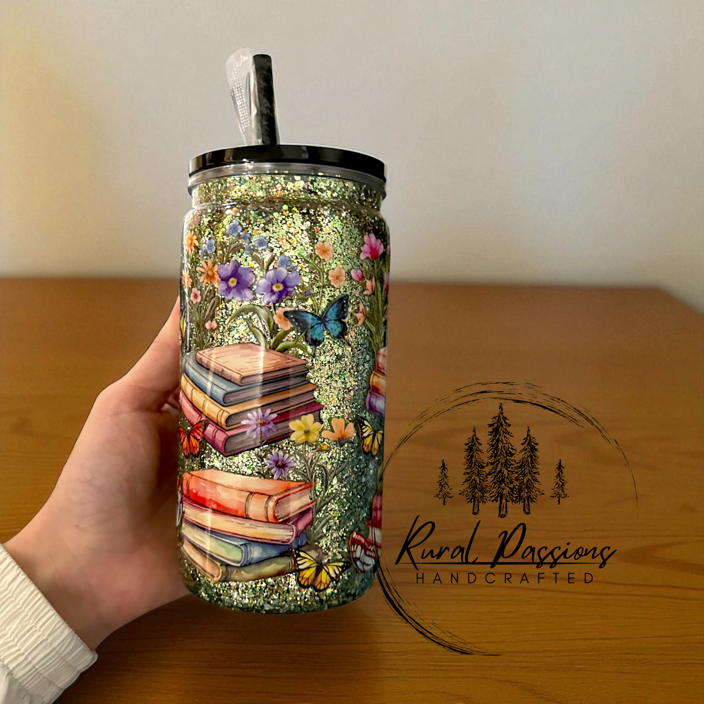 Reading is My Therapy Acrylic Snow Globe 12oz