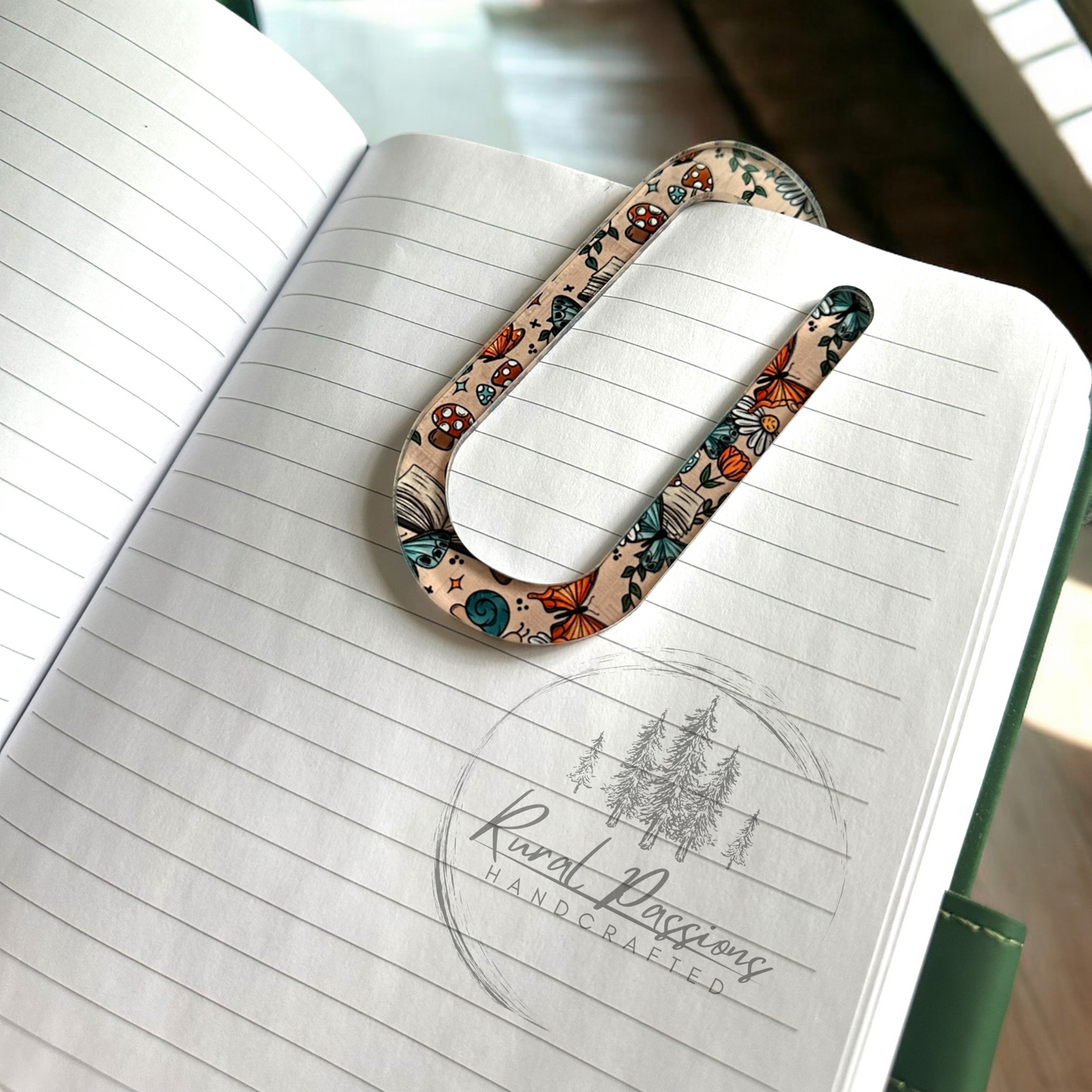 Cottagecore Books Jumbo Paper Clip