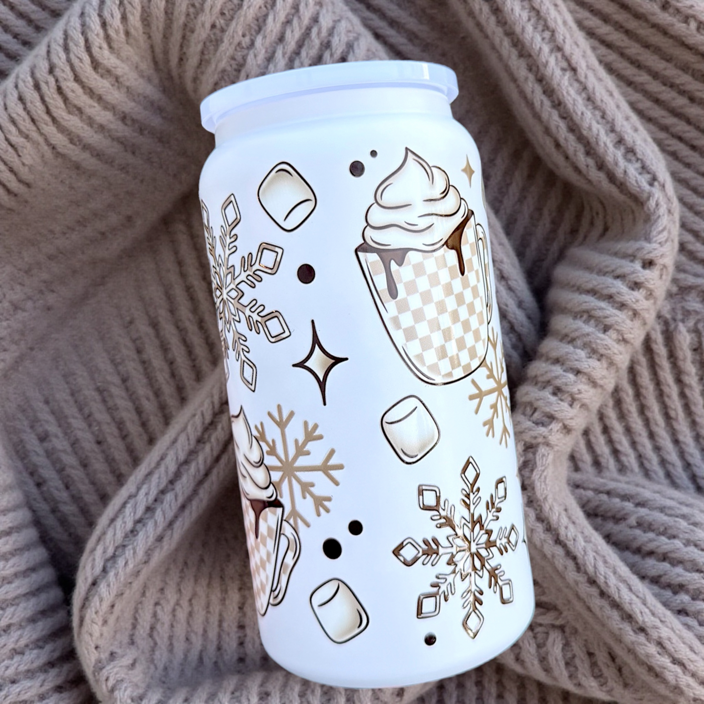 Cozy Hot Cocoa 16oz Stainless Steel