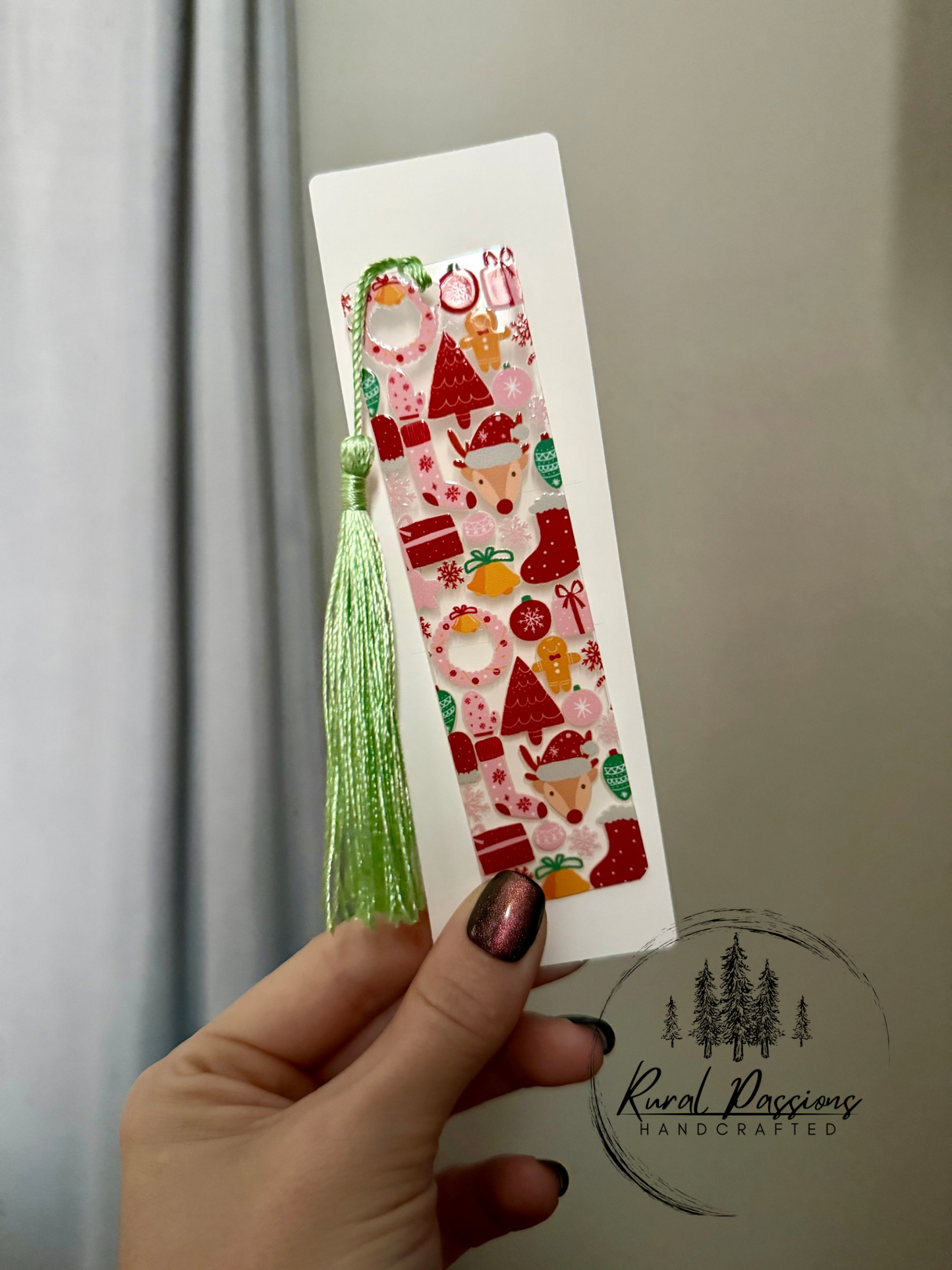 Christmas Acrylic Bookmark