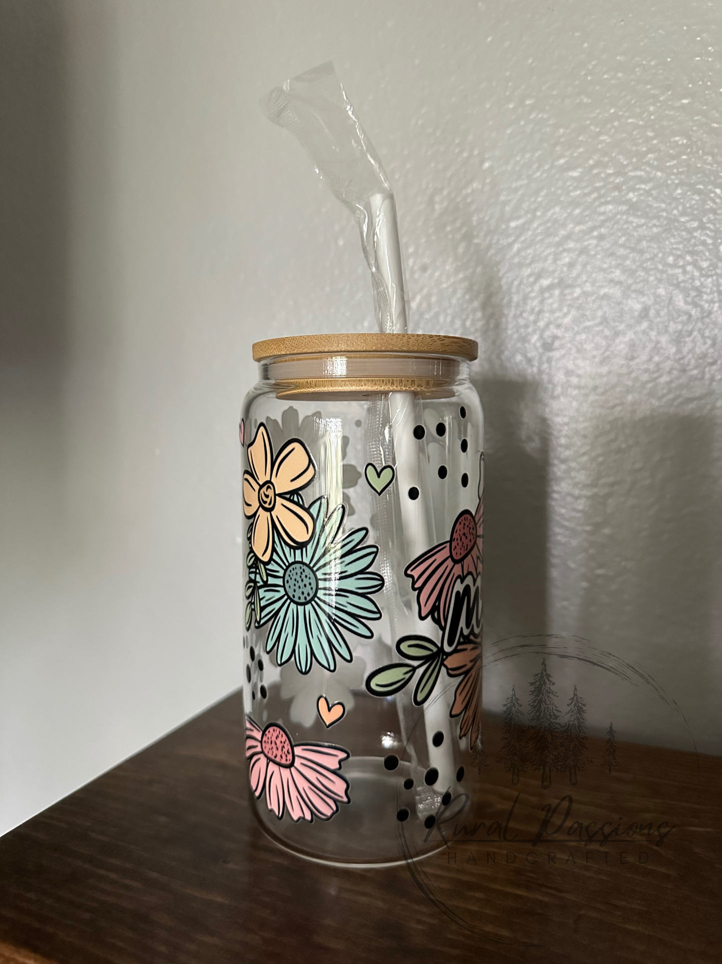 Mama 16oz Glass
