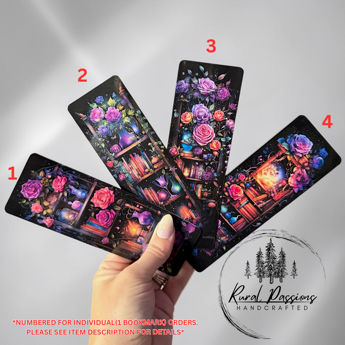 Enchanted Bookshelves Bookmark