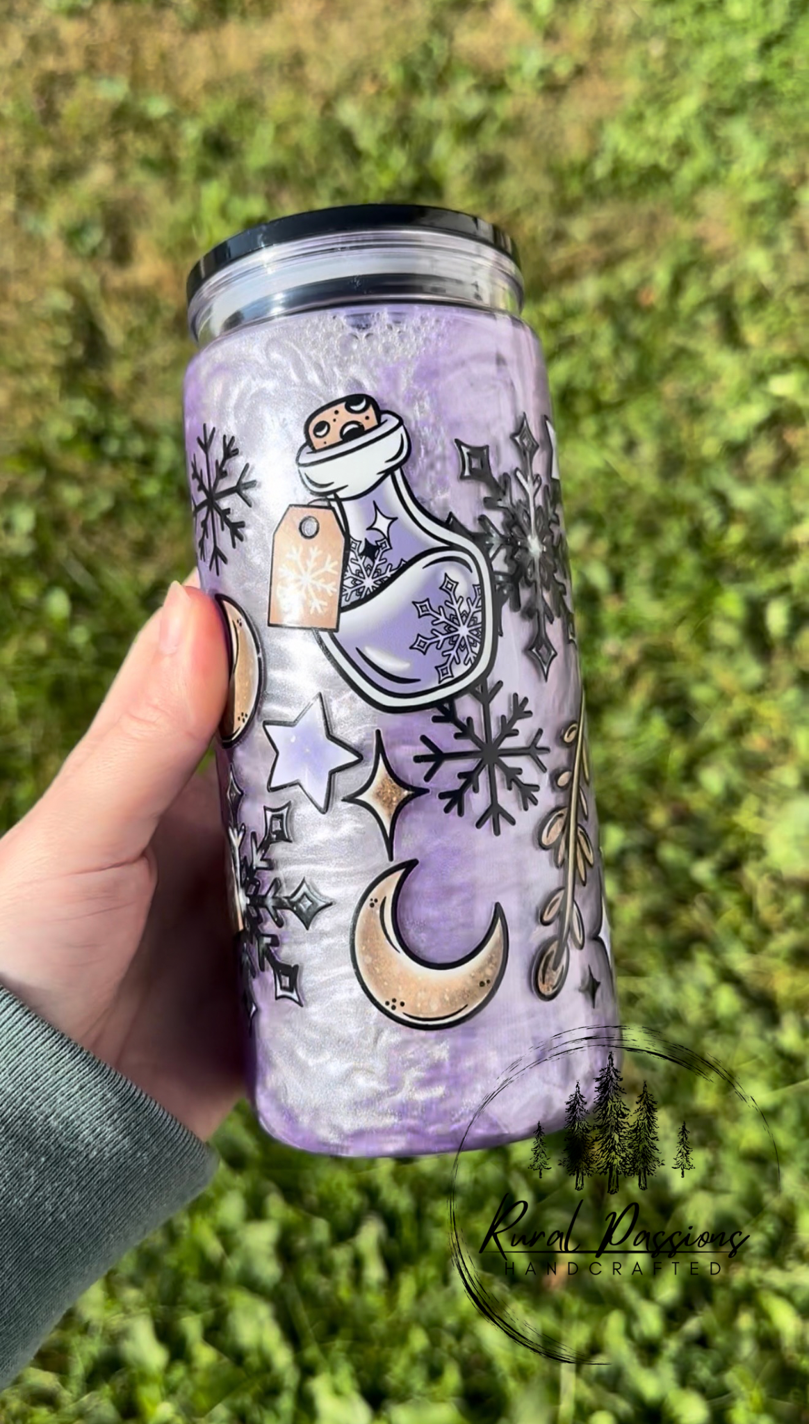 Winter Swirl 16oz Acrylic- *See Details*