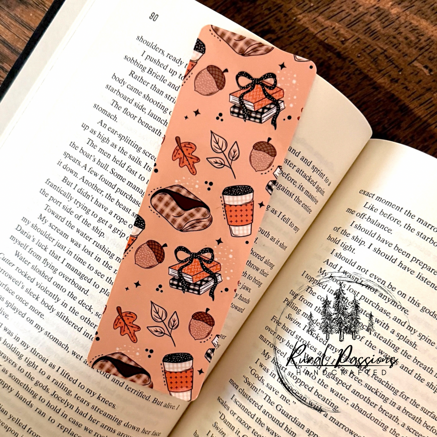 Fall Vibes Bookmark