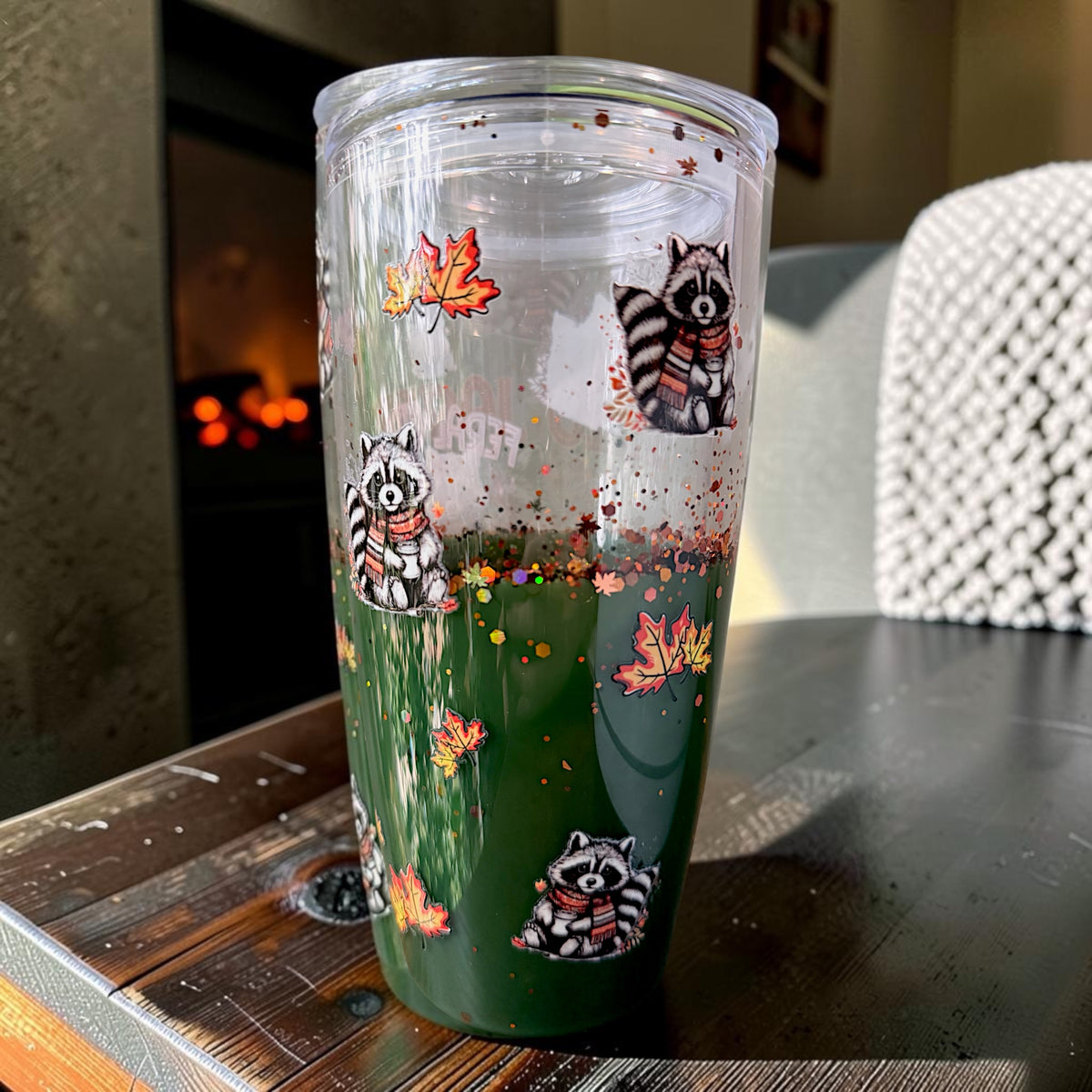 Feral Girl Autumn 24oz Acrylic