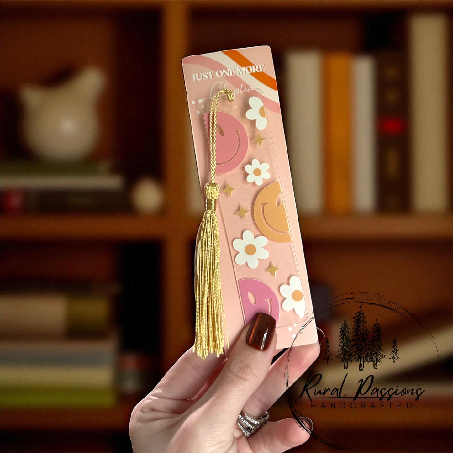 Smiley Acrylic Bookmark