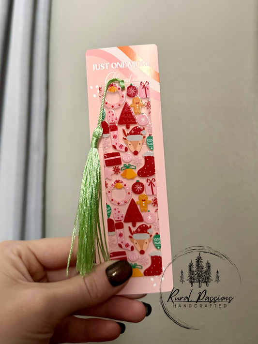 Christmas Acrylic Bookmark