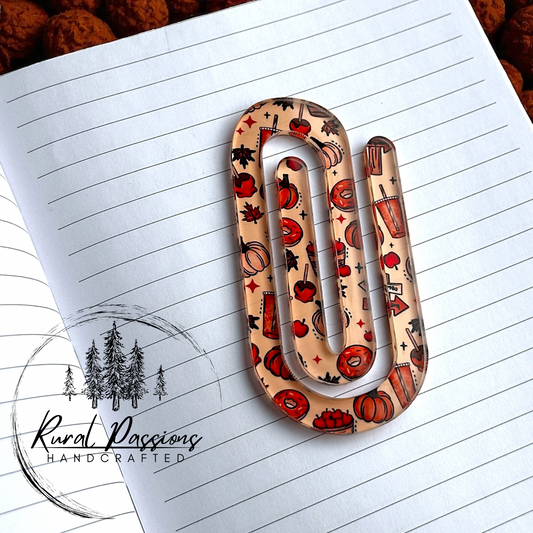 All the Fall Things Jumbo Paper Clip