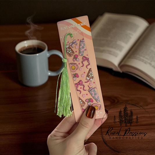 All the Girl Things Acrylic Bookmark