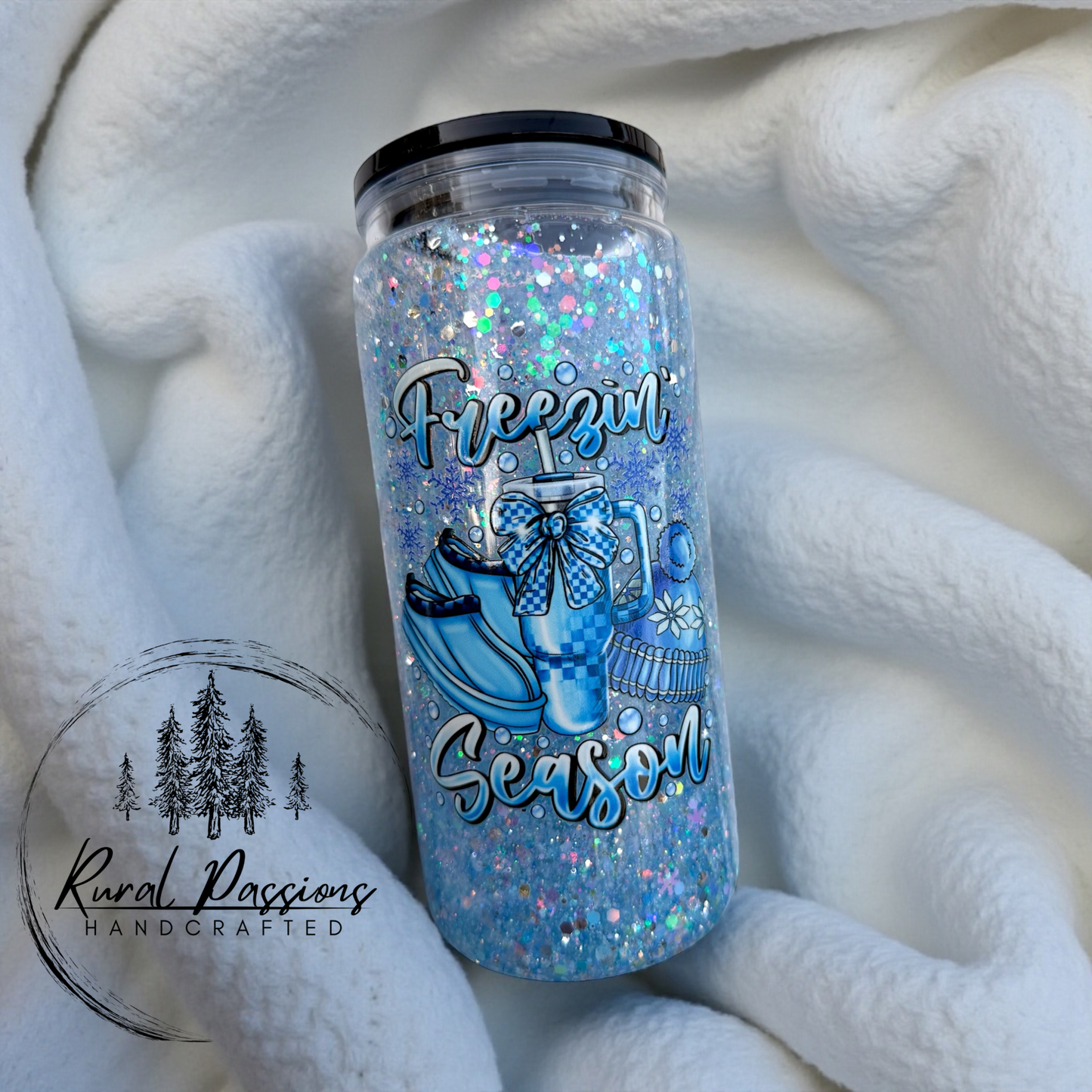 Freezing’ Season’ 16oz Acrylic Snow Globe