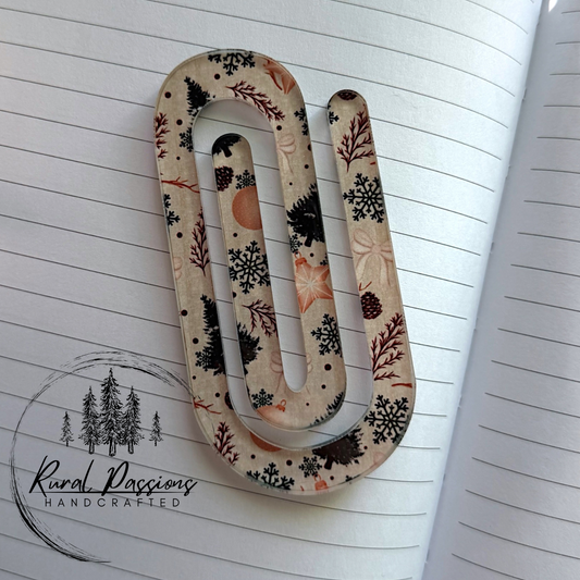 Christmas Tree Jumbo Paper Clip