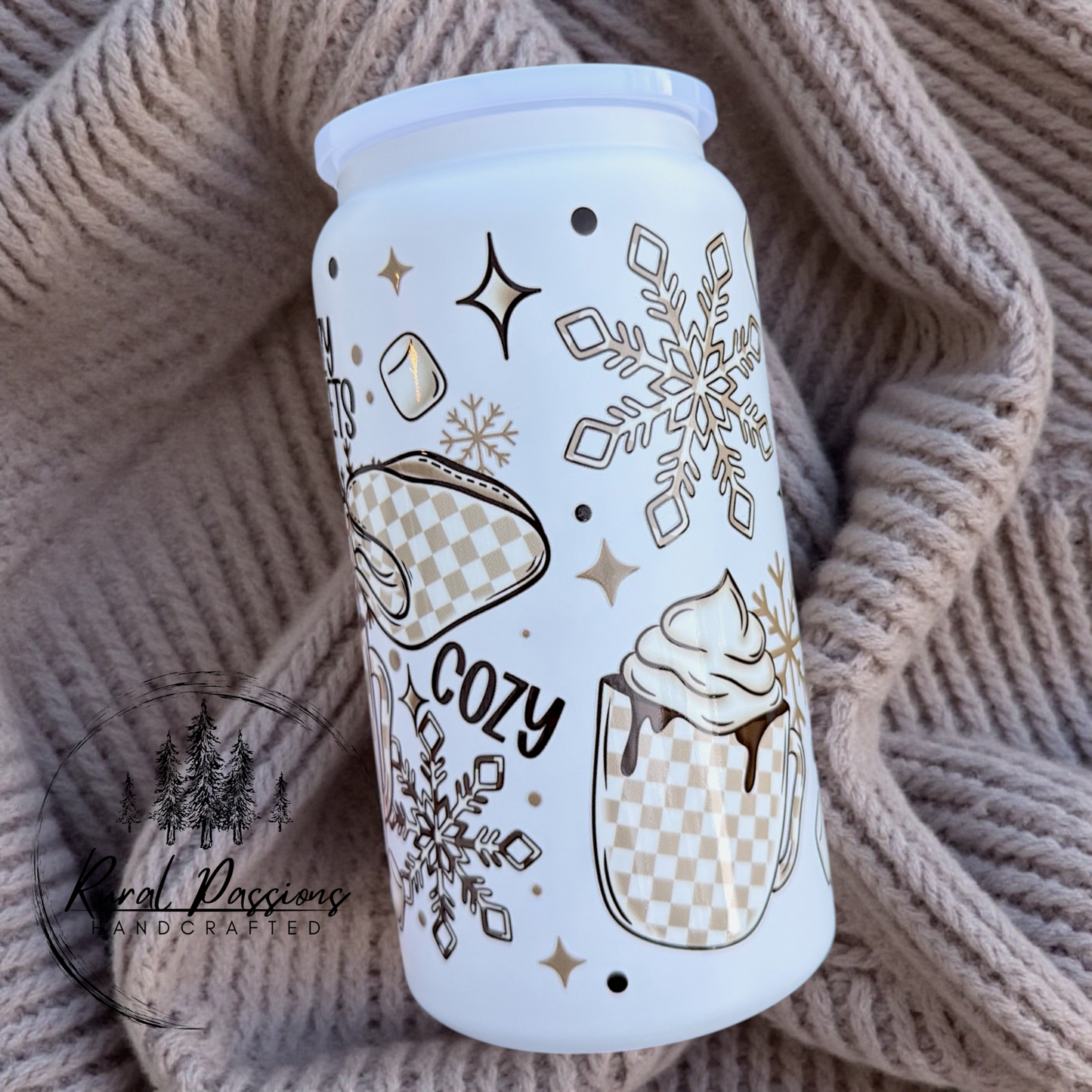 Cozy Hot Cocoa 16oz Stainless Steel