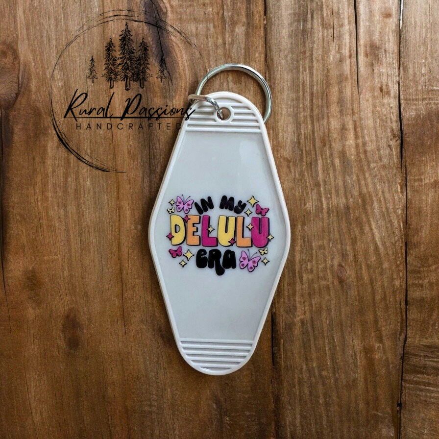 In My Delulu Era Motel Keychain