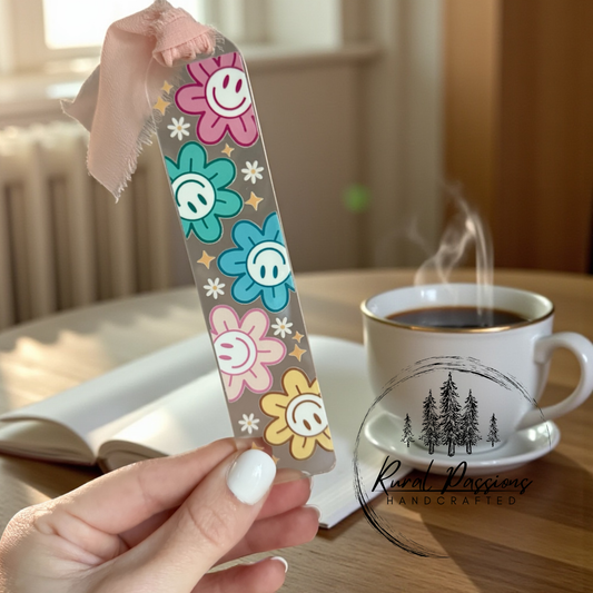 Smileys Acrylic Bookmark