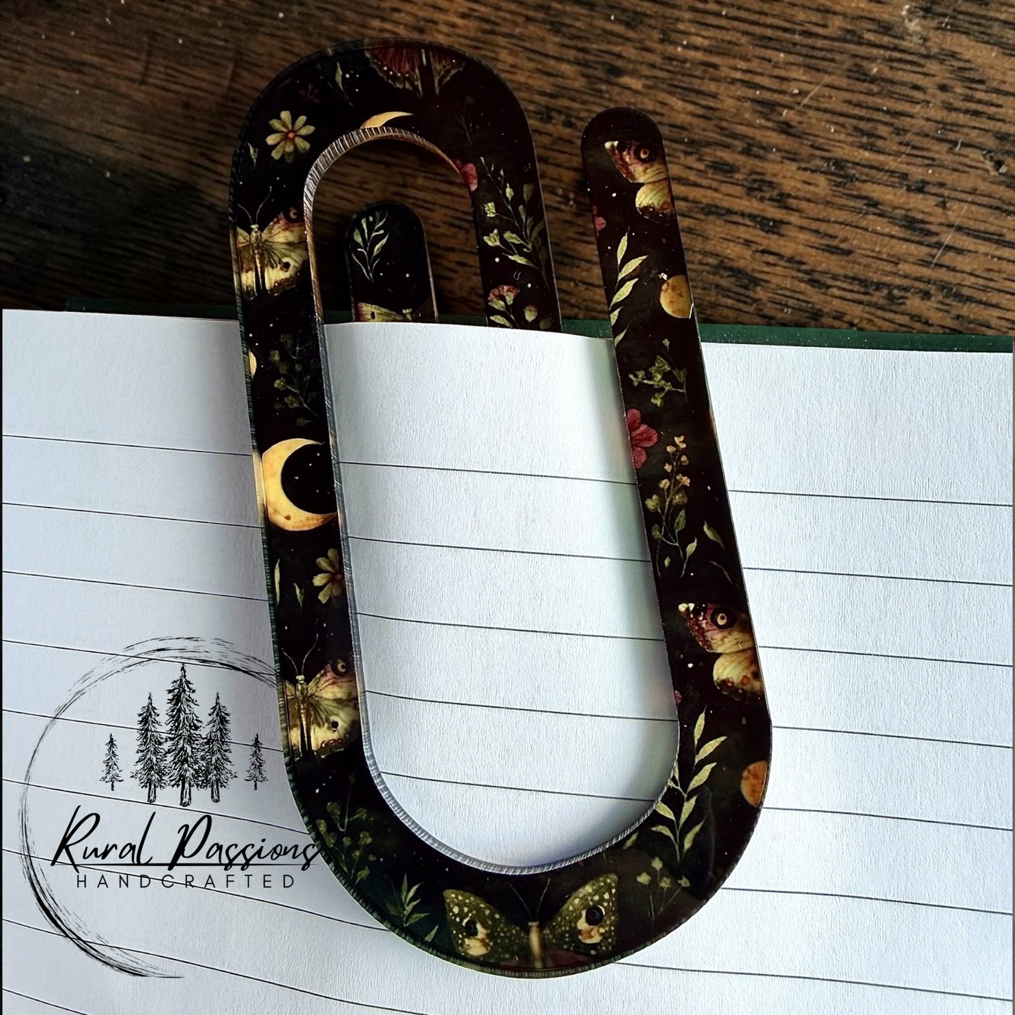 Moths & Moons Jumbo Paperclip