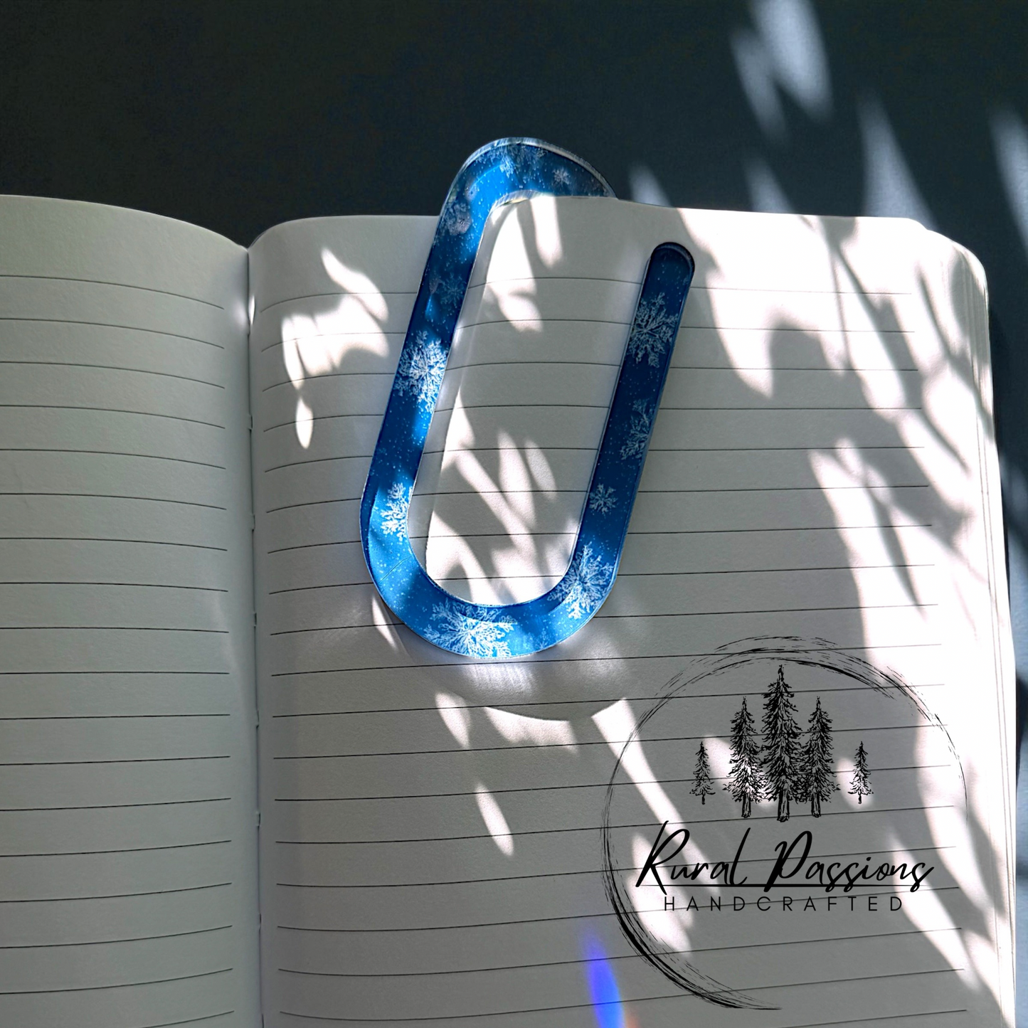 Snowflakes Jumbo Paperclip