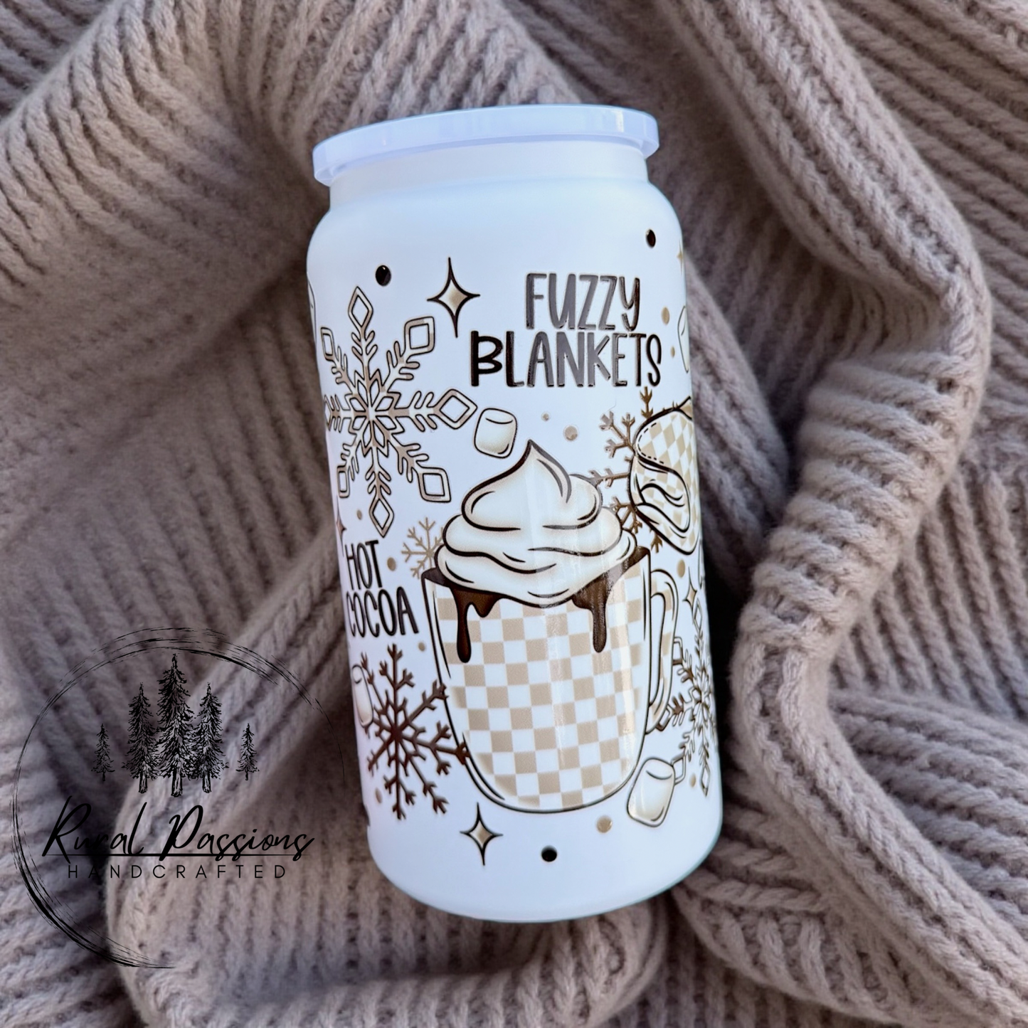 Cozy Hot Cocoa 16oz Stainless Steel