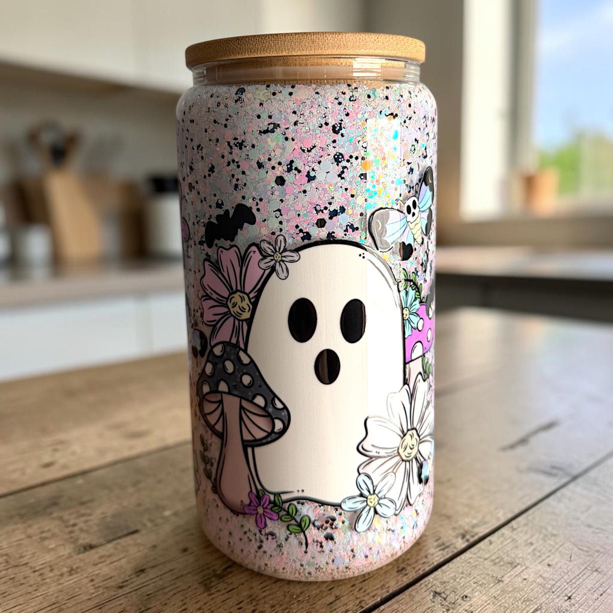 Cottage Ghosty 12oz Glass