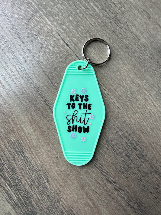 Keys to the Sh*t Show Keychain