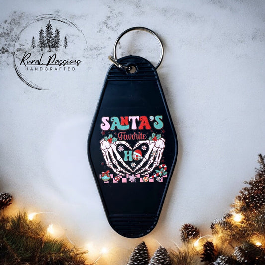 Santa's Favorite Keychain