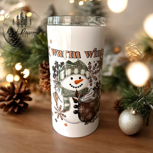 Warm Winter Wishes 16oz Skinny Straight