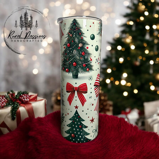 Trees and Bows 20oz Stainless Steel